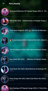 اسکرین شات برنامه Mp3 music downloader 5