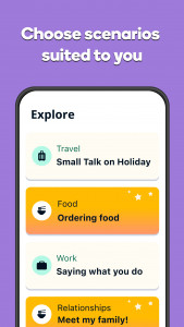 اسکرین شات برنامه Memrise: Languages for Life 3