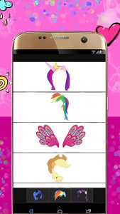 اسکرین شات برنامه Pony Cute Camera 3