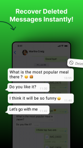 اسکرین شات 3 برنامه Deleted Messages Recovery