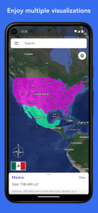 اسکرین شات برنامه TrueWorld Maps 5
