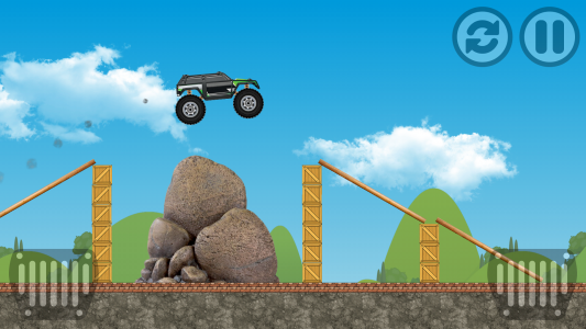اسکرین شات بازی Monster Truck Racing Game 1