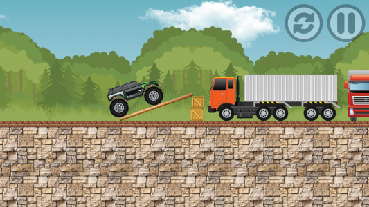 اسکرین شات بازی Monster Truck Racing Game 2