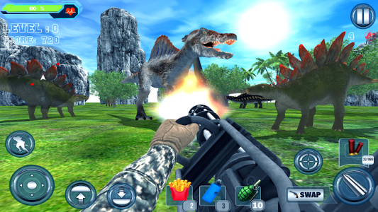 اسکرین شات بازی Dinosaur Hunter Adventure 3