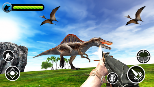 اسکرین شات برنامه Dinosaur Hunter 1
