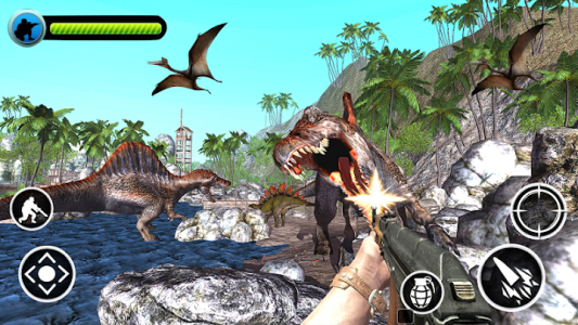 اسکرین شات برنامه Dinosaur Hunter 8