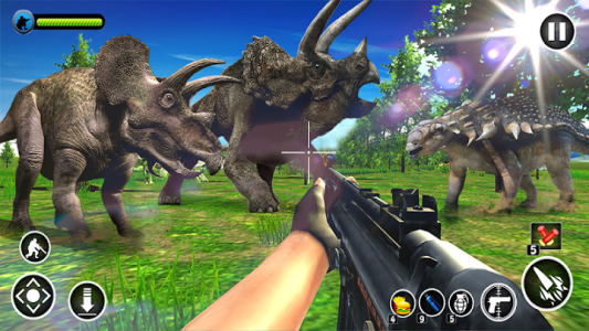 اسکرین شات برنامه Dinosaur Hunter 2