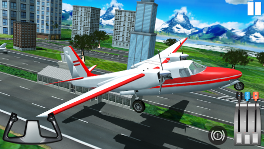 اسکرین شات بازی Plane Flight Simulator Free 2