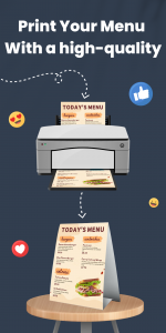 اسکرین شات 3 برنامه Menu Maker, Menu Templates