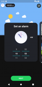 اسکرین شات 4 برنامه Sleepo: Minimalist alarm clock