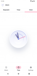 اسکرین شات 6 برنامه Sleepo: Minimalist alarm clock