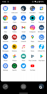 اسکرین شات 5 برنامه Launcher panda: Dark mode app