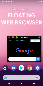 اسکرین شات برنامه G Web: Focus Internet Browser 1