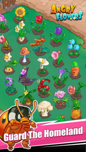 اسکرین شات بازی Angry Flowers 1