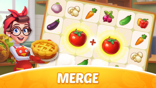 اسکرین شات بازی Merge Cooking:Theme Restaurant 2