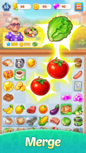 اسکرین شات 1 بازی Merge Cooking®