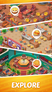 اسکرین شات بازی Merge Cooking:Theme Restaurant 8