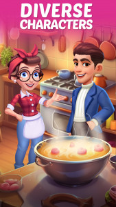 اسکرین شات بازی Merge Cooking:Theme Restaurant 8