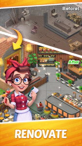 اسکرین شات بازی Merge Cooking:Theme Restaurant 6