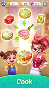 اسکرین شات 2 بازی Merge Cooking®