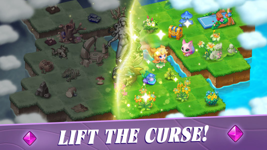اسکرین شات 4 بازی Merge Elves-Merge 3 Puzzles