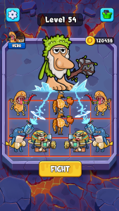 اسکرین شات 1 بازی Brainzoot Merge: Monster War