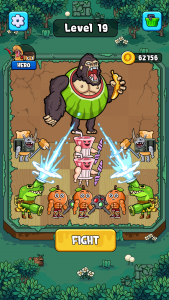 اسکرین شات 4 بازی Brainzoot Merge: Monster War
