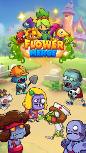 اسکرین شات 1 بازی Flower Merge: Zombie Attack