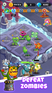 اسکرین شات 5 بازی Flower Merge: Zombie Attack