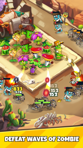 اسکرین شات بازی Zombie Farm - Plant Defense 1