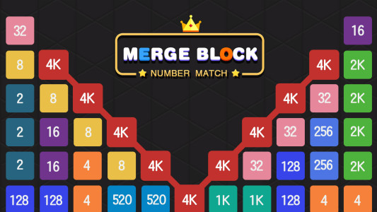 اسکرین شات 1 بازی Brain Merge: 2248 Puzzle Game