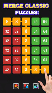 اسکرین شات 6 بازی Brain Merge: 2248 Puzzle Game