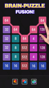 اسکرین شات 7 بازی Brain Merge: 2248 Puzzle Game