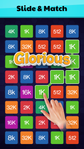 اسکرین شات 2 بازی 2248 - Numbers Merge 2248 Game
