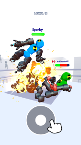 اسکرین شات 2 بازی Merge Ragdoll Fighting