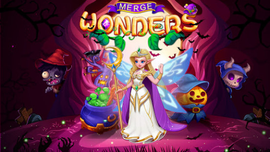اسکرین شات بازی Merge Wonders - Elf Gardens 1