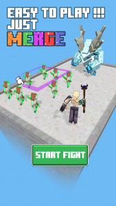 اسکرین شات بازی Dinosaur Merge: Block Fighting 1