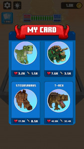 اسکرین شات 5 بازی Dinosaur Merge: Block Fighting