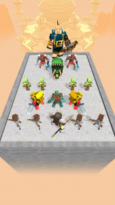 اسکرین شات بازی Dinosaur Merge: Block Fighting 3