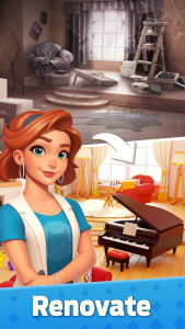 اسکرین شات 5 بازی Mergedom: Home Design & Merge