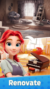 اسکرین شات 5 بازی Mergedom: Home Design & Merge