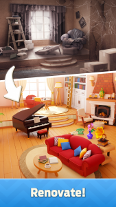 اسکرین شات بازی Mergedom: Home Design 2