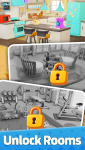 اسکرین شات 6 بازی Mergedom: Home Design & Merge