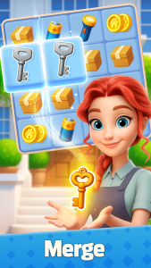 اسکرین شات 2 بازی Mergedom: Home Design & Merge