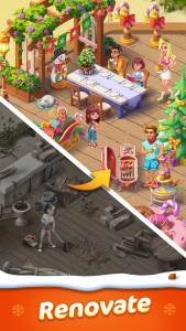 اسکرین شات 5 بازی Gossip Harbor®: Merge & Story