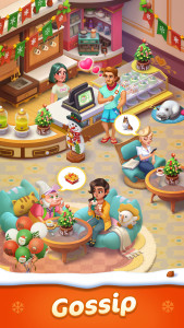 اسکرین شات 1 بازی Gossip Harbor®: Merge & Story