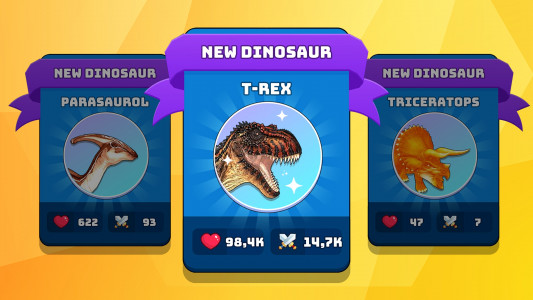 اسکرین شات 8 بازی Merge Dinosaurs Battle Fight