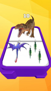 اسکرین شات 3 بازی Merge Dinosaurs Battle Fight