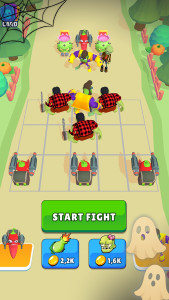 اسکرین شات 3 بازی Merge Plants: Idle Zombies