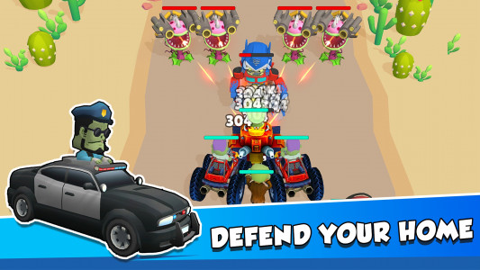 اسکرین شات 4 بازی Merge Plants: Idle Zombies